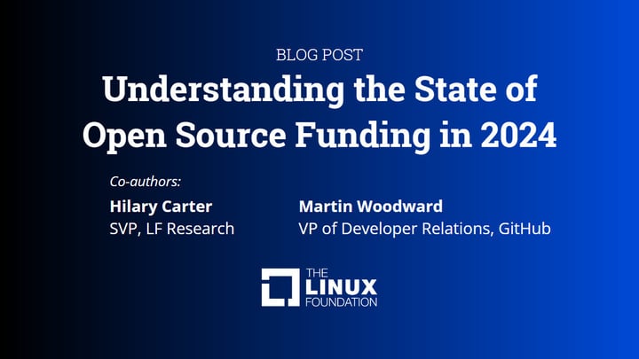 Understanding the State of Open Source Funding in 2024