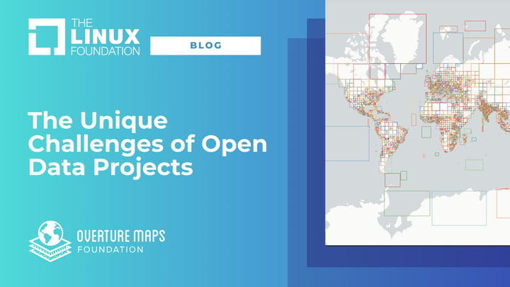 The Unique Challenges of Open Data Projects: Lessons From Overture Maps Foundation