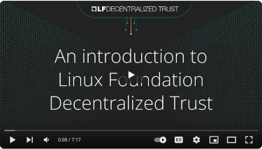 Decentralized trust 