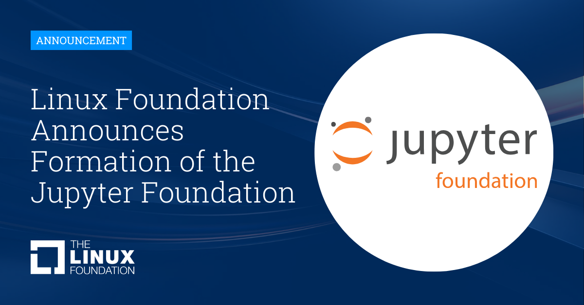 Jupyter Foundation announcement