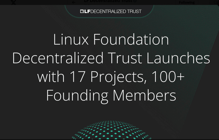 decentralized trust launch