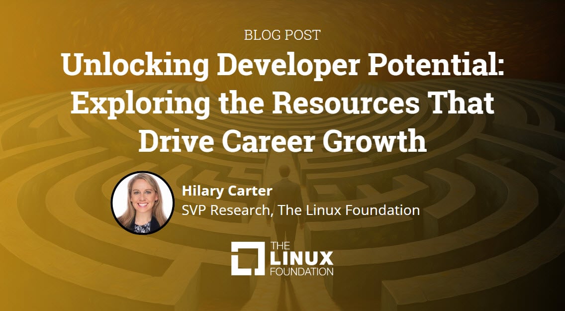 Hilary Carter, SVP Reesearch, Linux Foundation