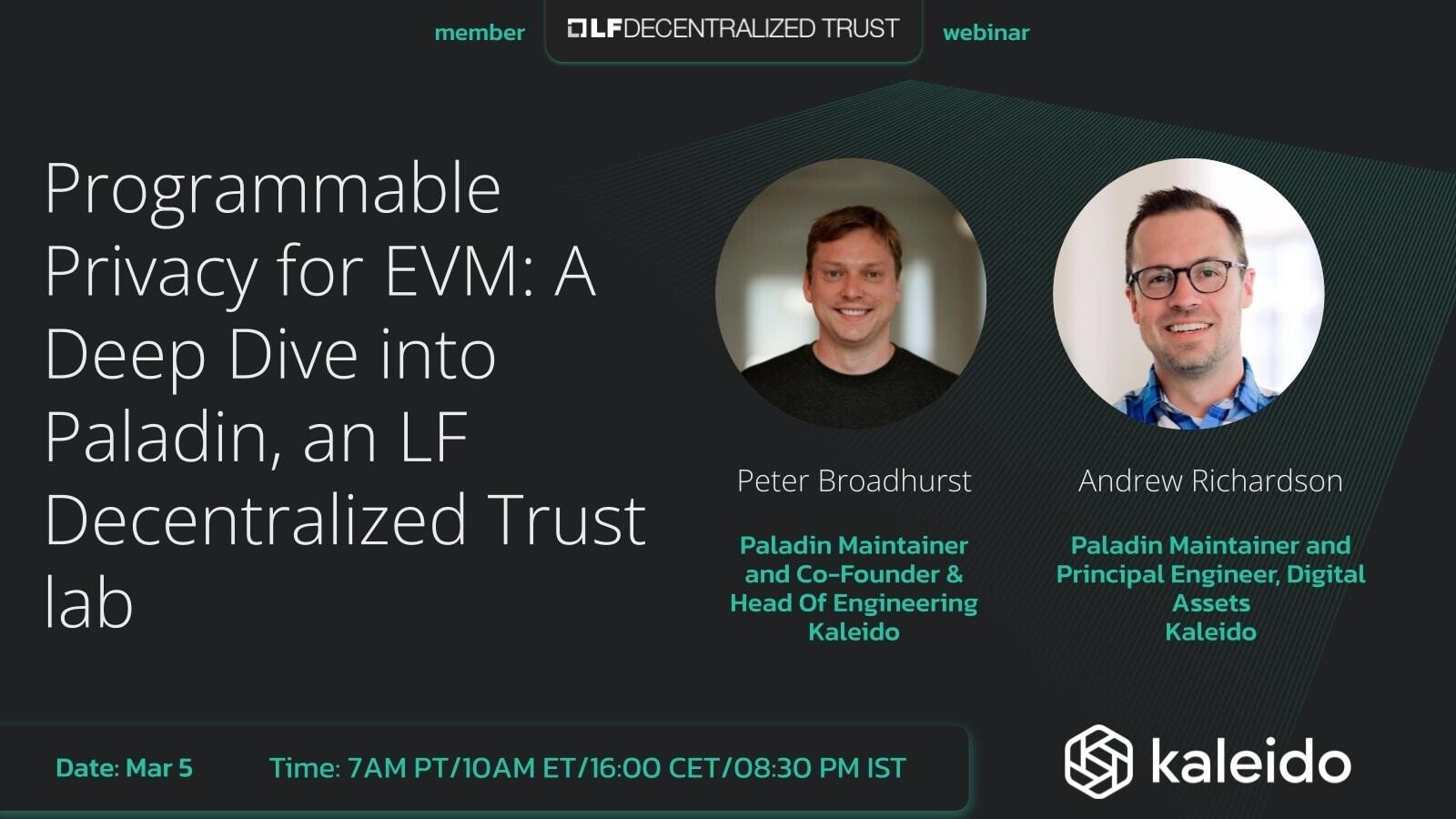 Unlocking Enterprise Digital Assets and Tokenization Projects with Paladin: Programmable Privacy of EVM, an LF Decentralized Trust lab featured image